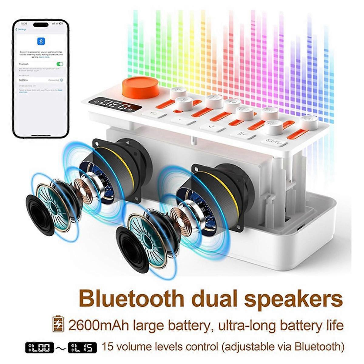 White Noise Sleep Sound Machine for Bedroom or Travel