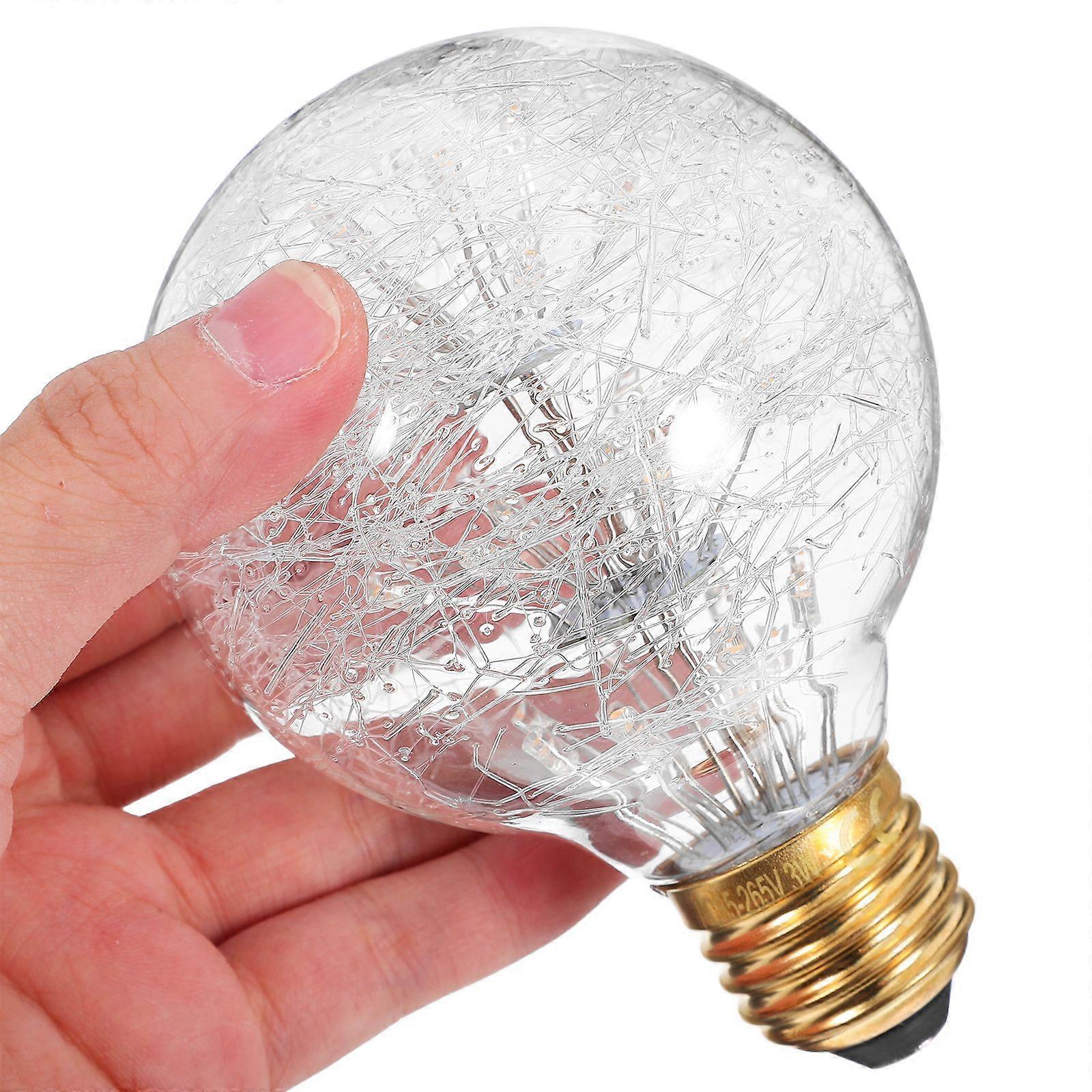 LED Edison Vintage Bulb E27 Round Decorative Lamp Bulb