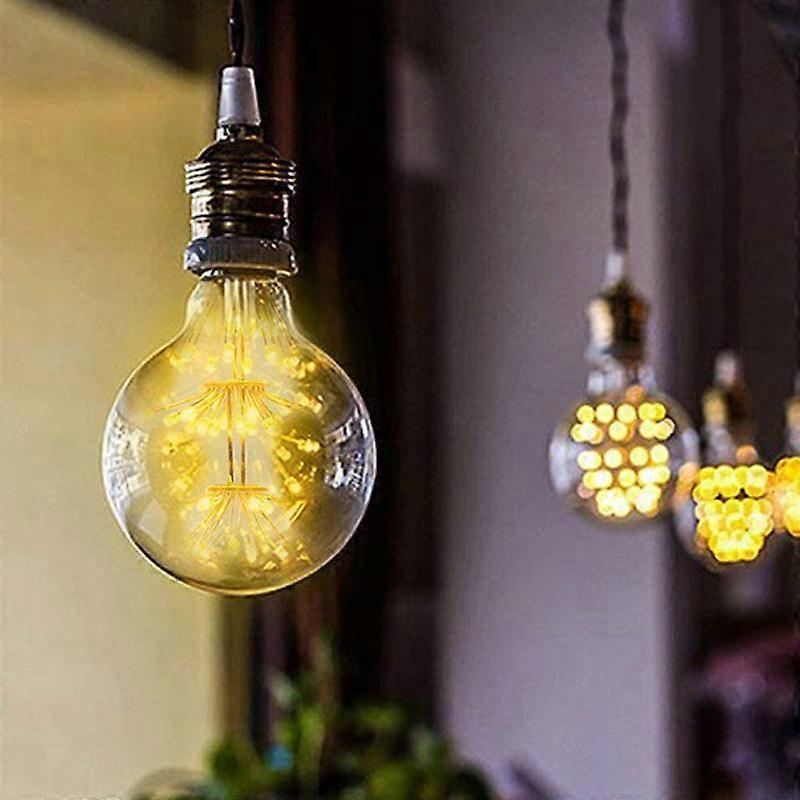 Vintage Edison Bulb RGB G95 Firework Decorative E27 3W
