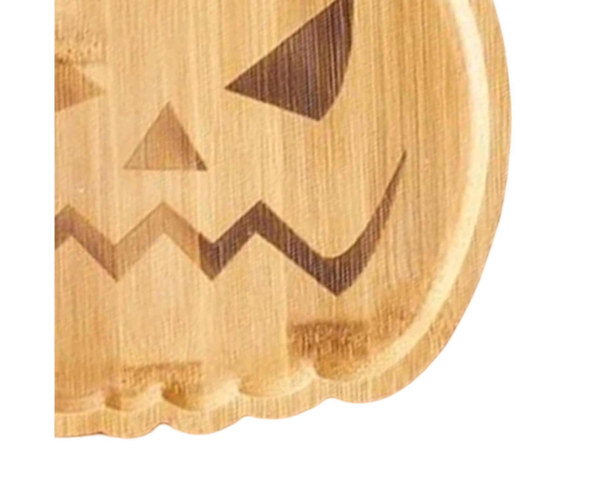 Halloween Pumpkin Storage Plate Home Decor