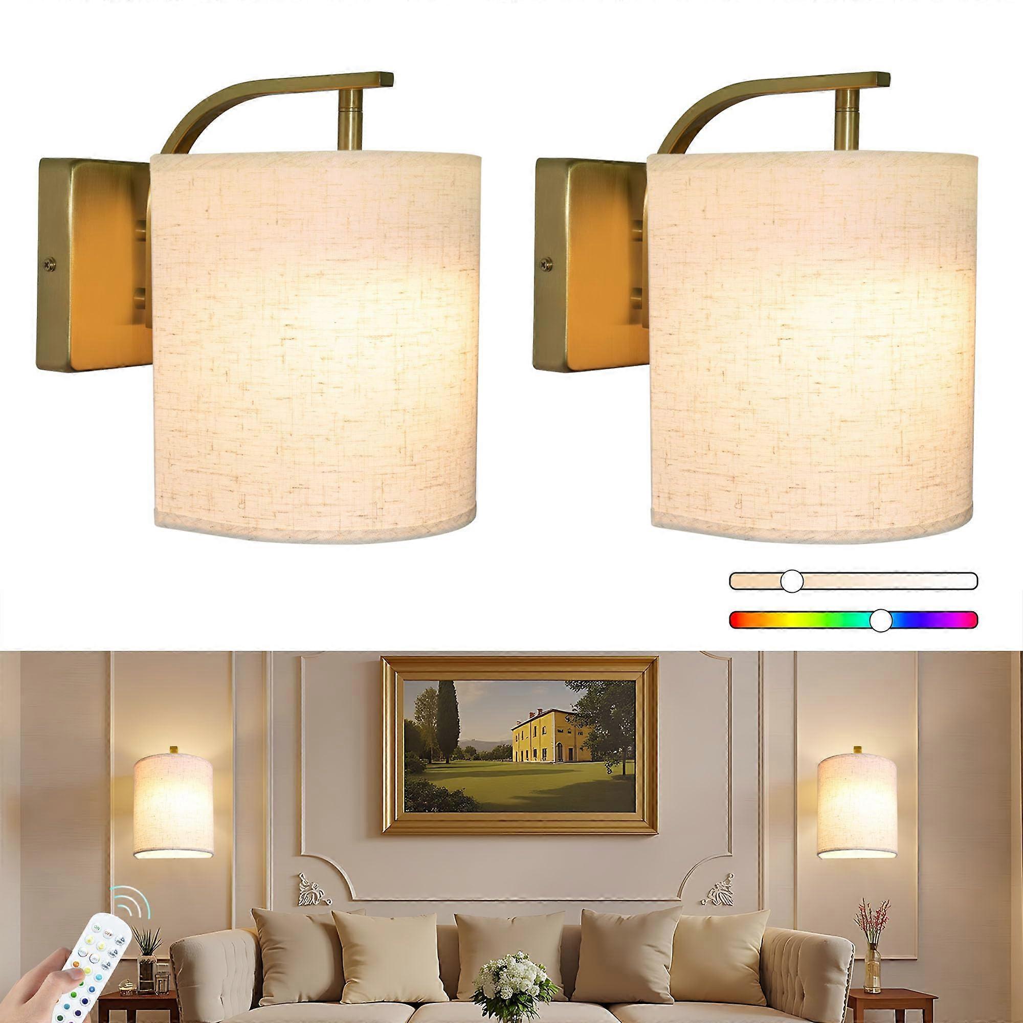 Battery Operated Wall Sconces Set of 2 Battery Operated Wall Sconces Set of 2