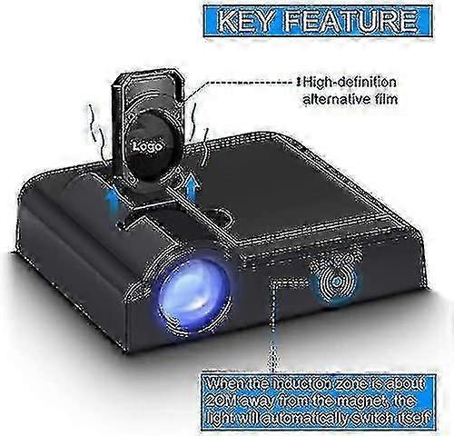 Wireless Car Door LED Logo Projector Lights 2PCS
