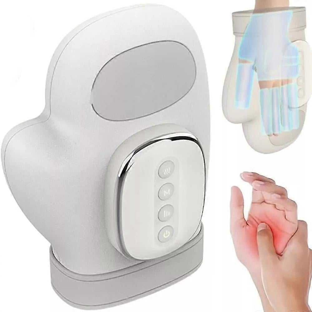 Cordless Hand Massager with Independent Finger Airbag Compression Cordless Hand Massager with Independent Finger Airbag Compression