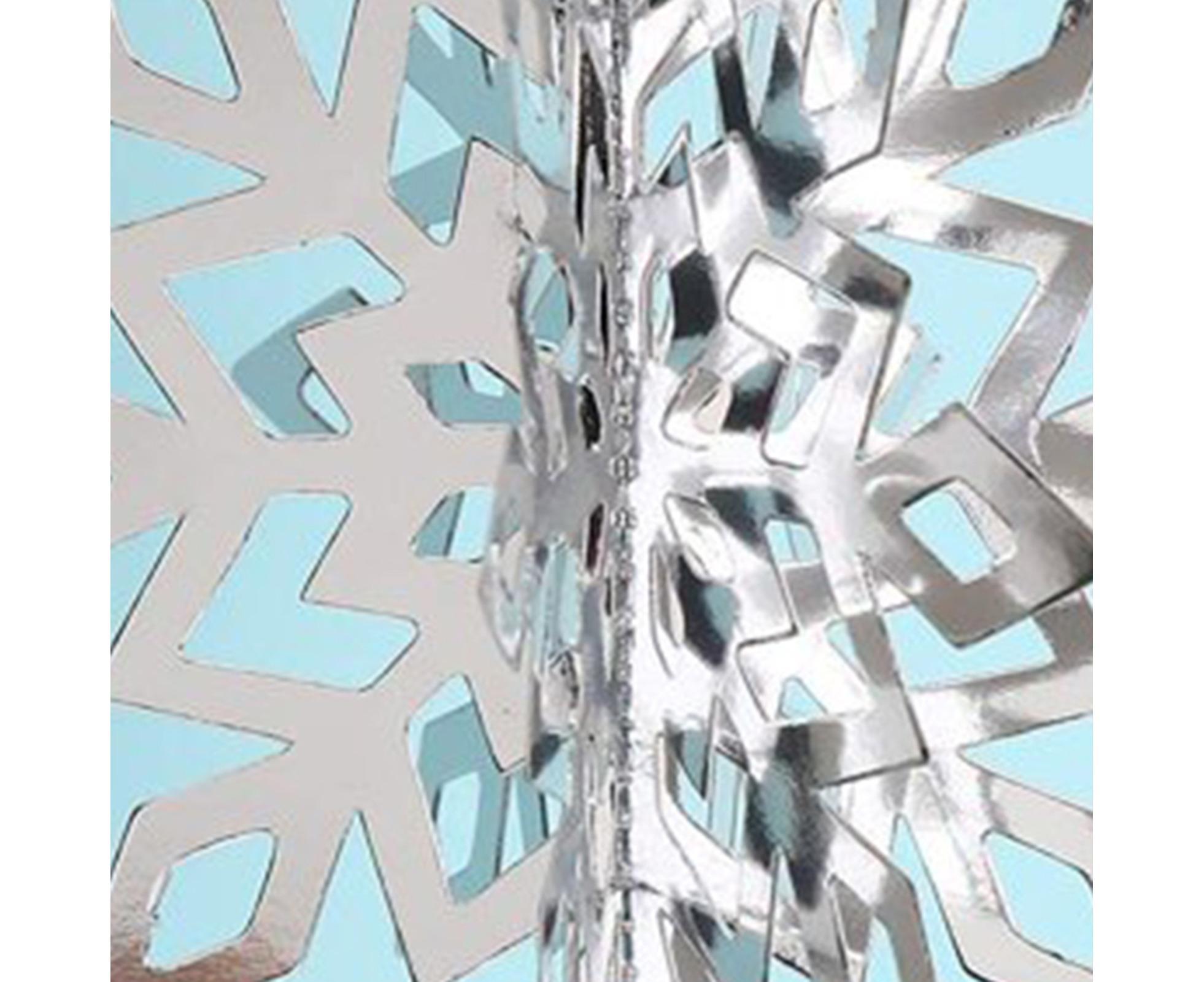 Snowflake Hanging Decor-Silver
