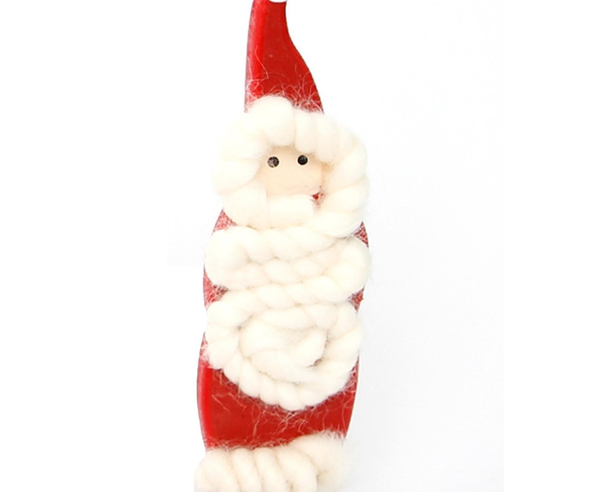 Snowman Ornament Festive Atmosphere Decorate Wood Tea Table Garden Doll Figurine for Home-L