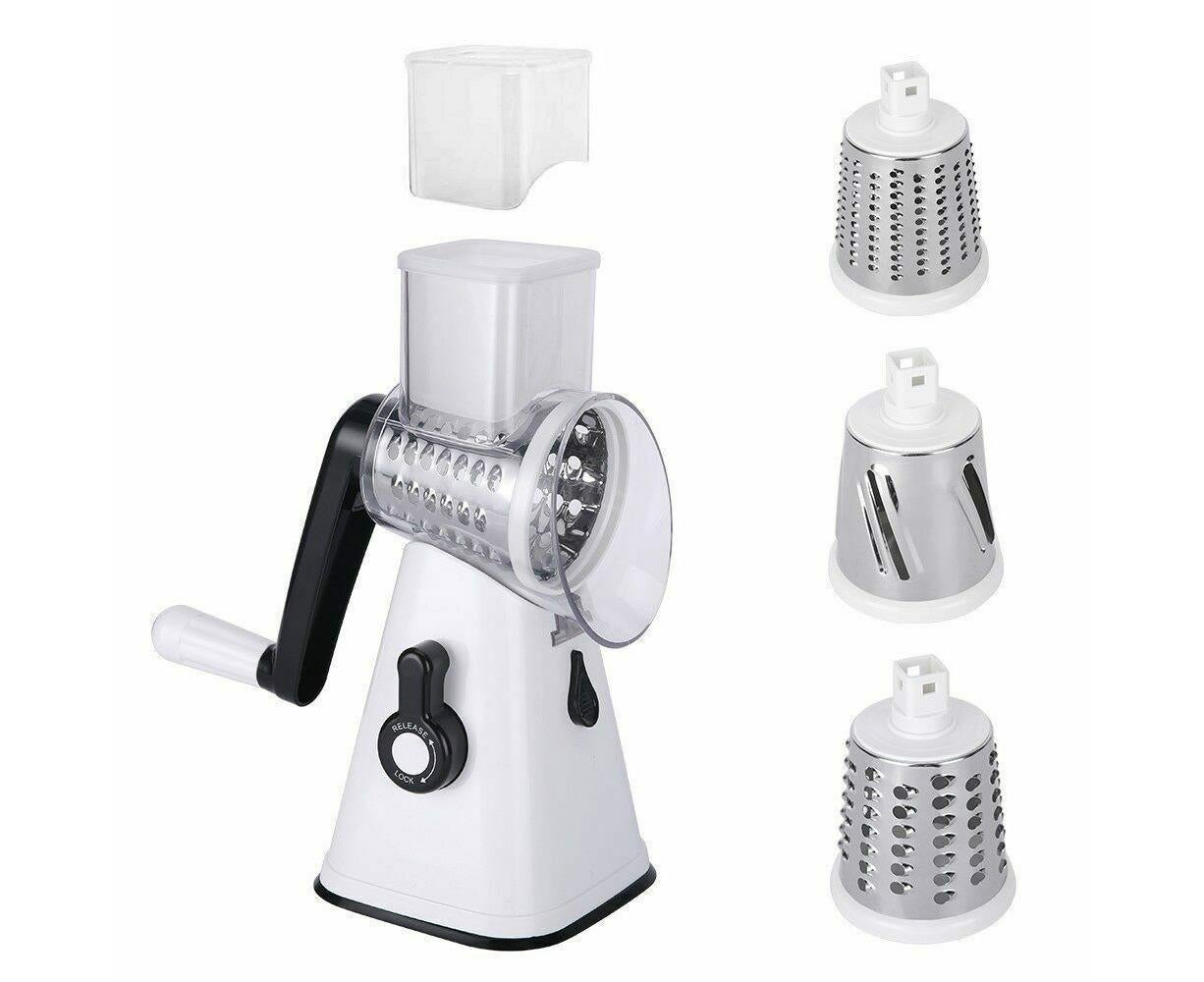 3-in-1 Vegetable Slicer Shredder Grater for Potato Onion Cucumber Carrot Chopper