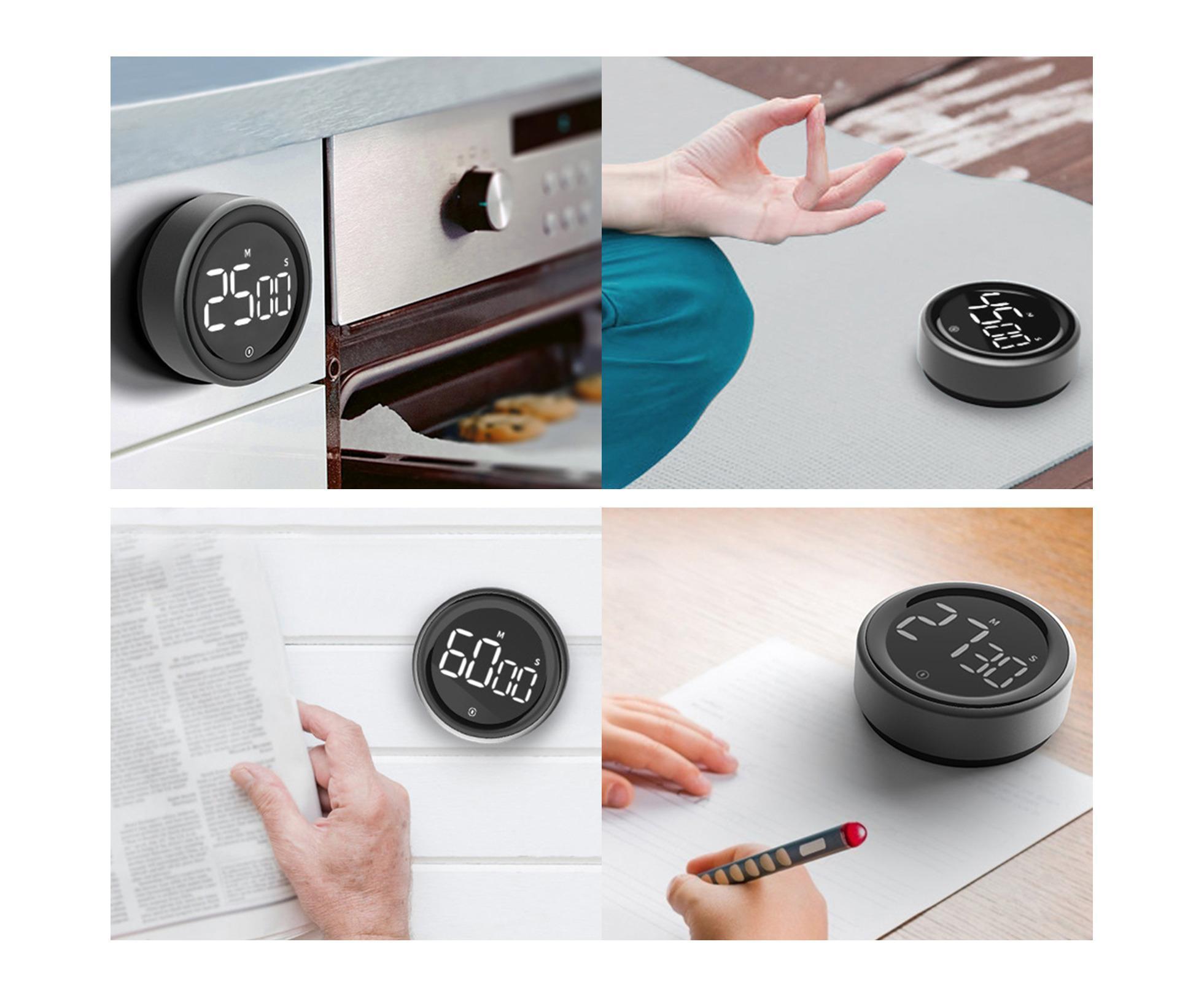 Kitchen Timer - Digital Countdown - Loud Alarm
