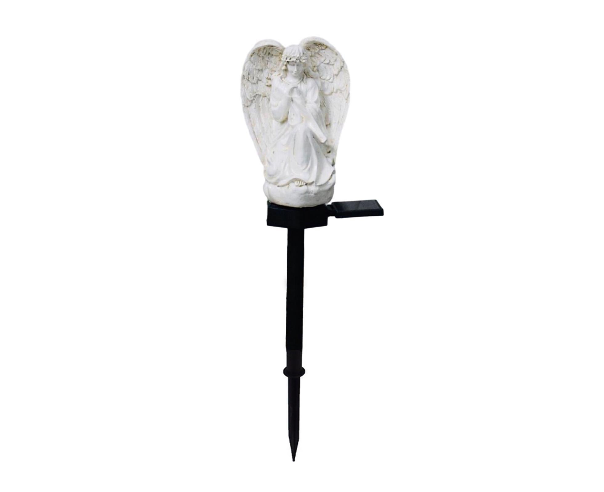Solar Angel Stake Light Garden Decor - A Solar Angel Stake Light Garden Decor - A