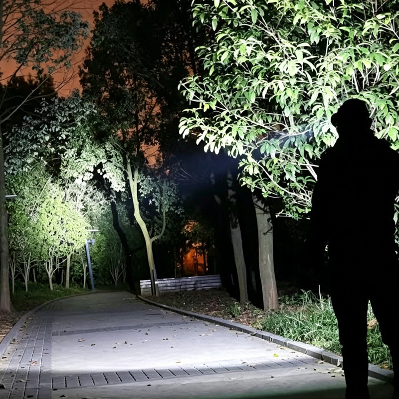 Outdoor Multi-Function LED Headlamp - 4-Level Dimmable Waterproof Headlamp - Head-Mounted Headlamp - Spotlight - Ideal for Night Fishing