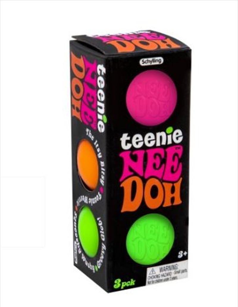 Schylling - Teenie Nee Doh Set Of 3 (SENT AT RANDOM)