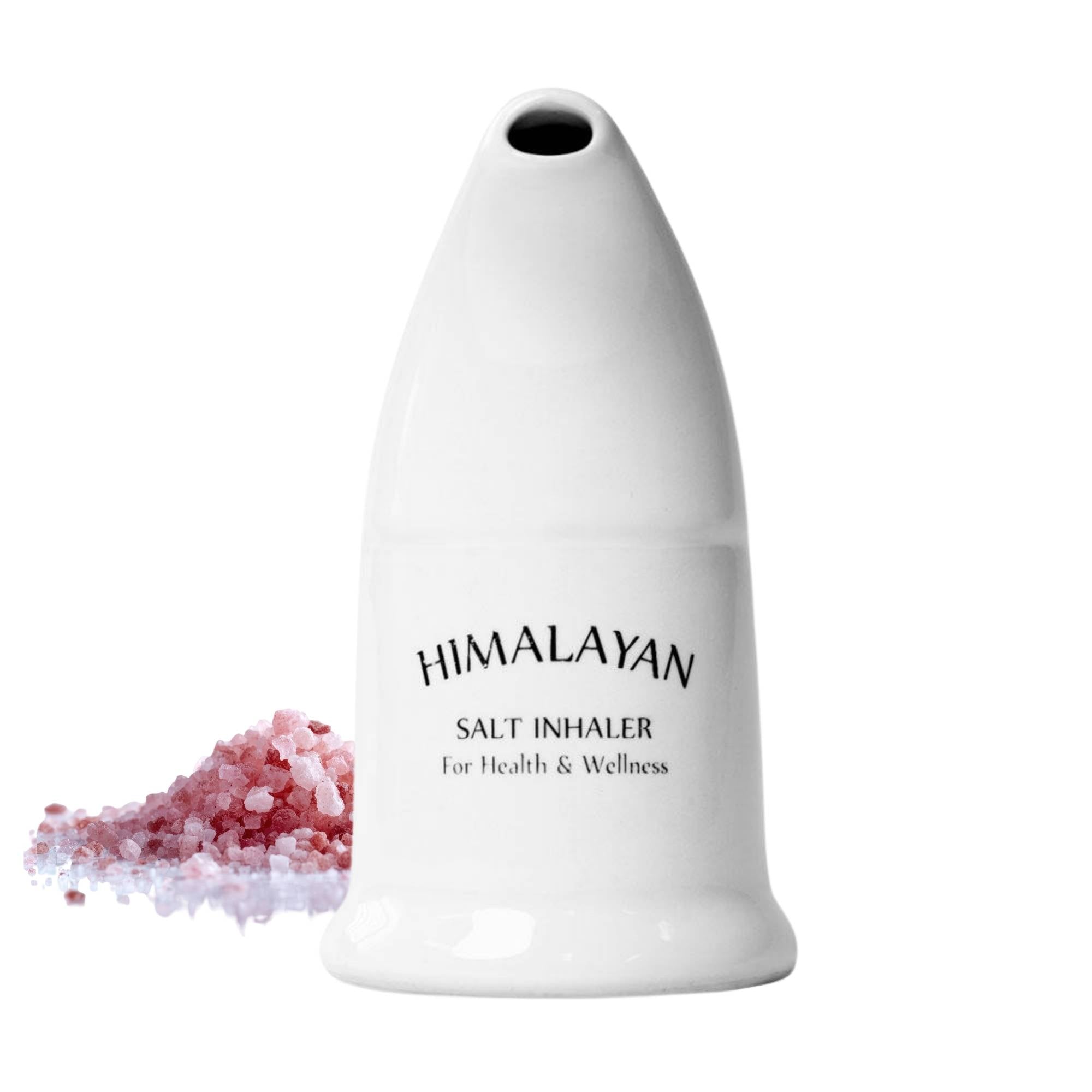 Orku Himalayan Pink Salt Inhaler Pipe Ceramic and 125g Coarse Crystal Rock Salt Orku Himalayan Pink Salt Inhaler Pipe Ceramic and 125g Coarse Crystal Rock Salt