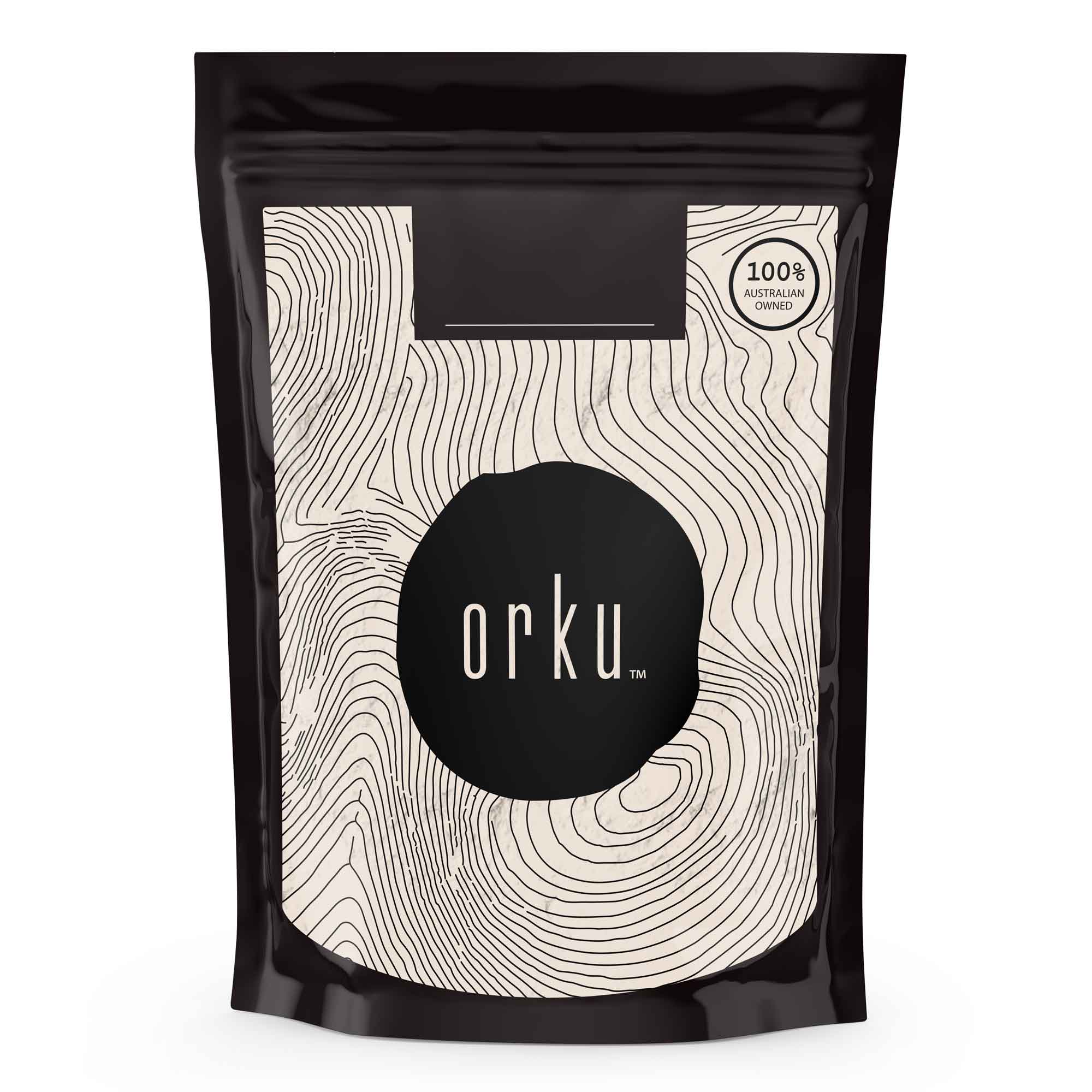 Orku 400g WPI Whey Protein Isolate Powder - Vanilla Bag | Sports Food