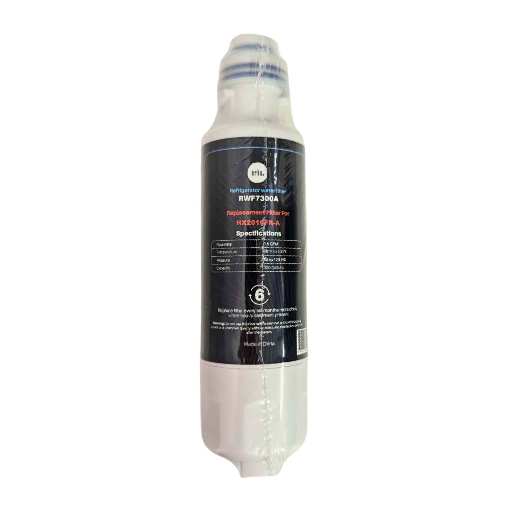 Orku Fridge Water Filter Cartridge Replacement for RWF7300A Samsung Refrigerator