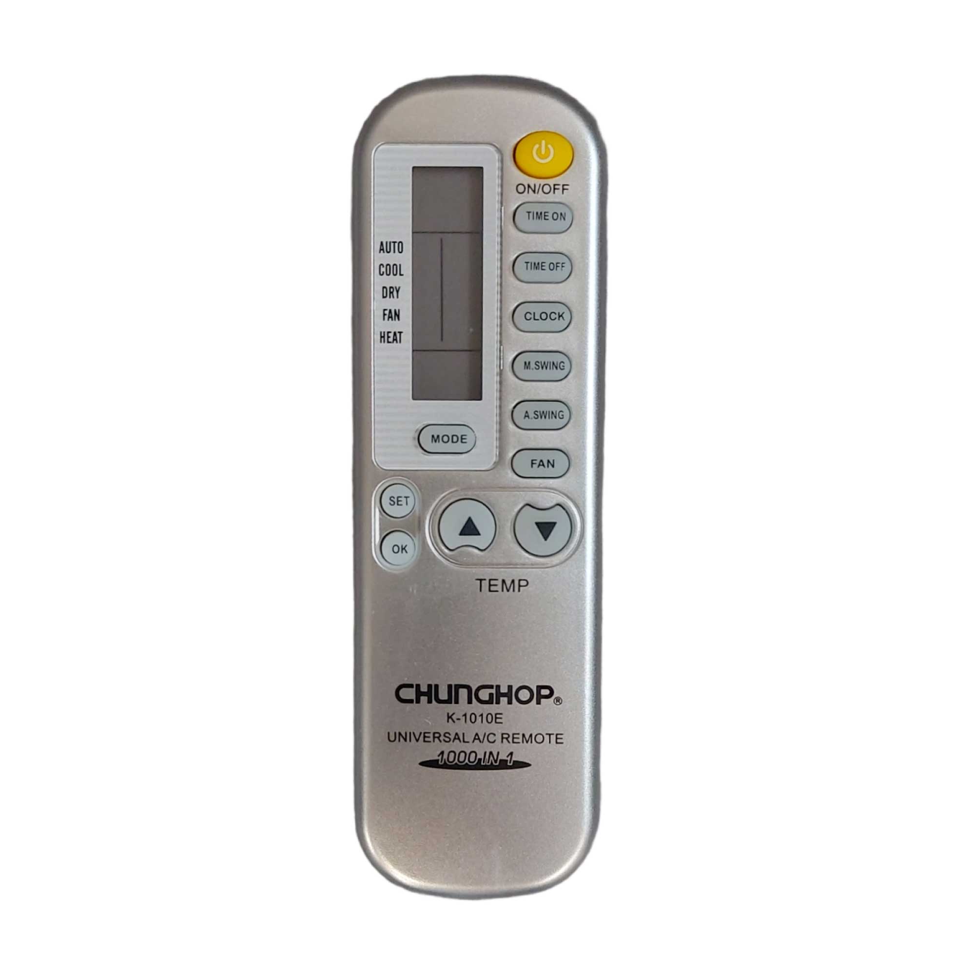 Chunghop Air Conditioner AC Remote Control Compatible with CHANGLING and More