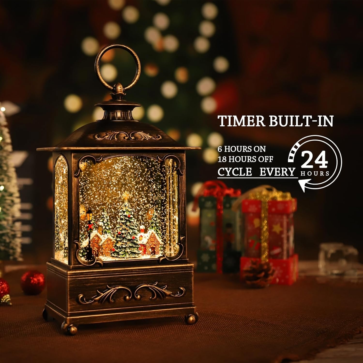 BDI Lamp-LW003-Snowman Music Lantern Sculpture Christmas