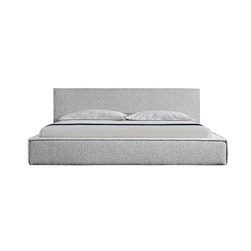 Ralph Queen Bed Frame Fabric Upholstery in KD slat