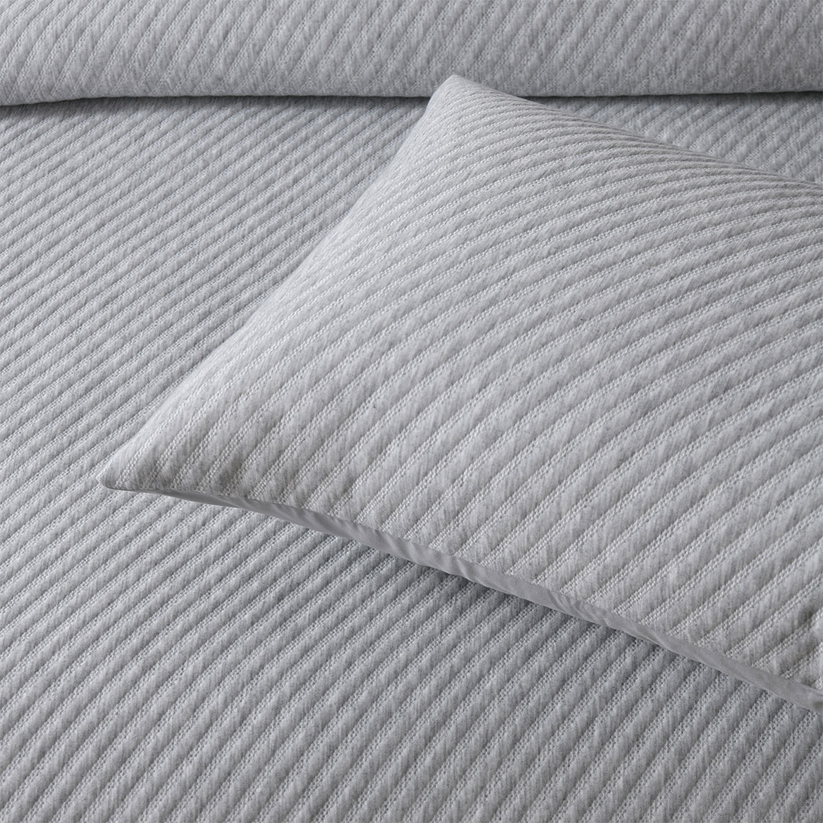 Bianca Pesaro Grey Polyester Cotton Quilt Cover Set King