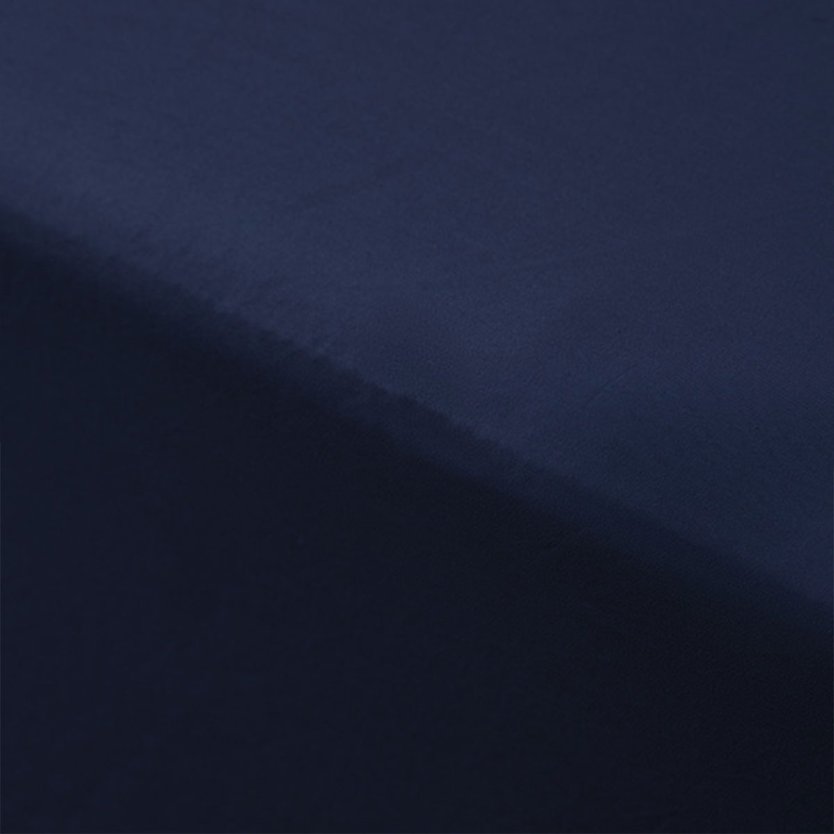 Accessorize 400TC Navy Bamboo Cotton Fitted Sheet 40cm Wall Single