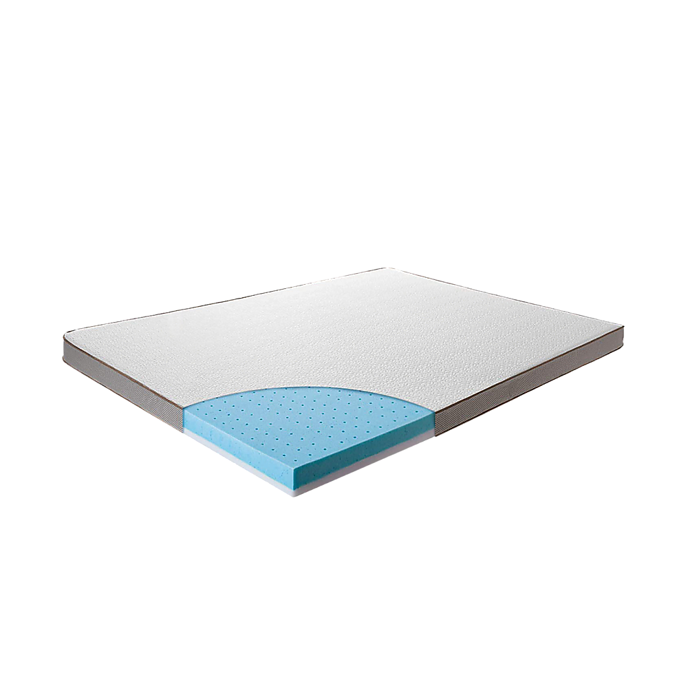 King Cooling Gel Memory Foam Mattress Topper – CertiPUR-US Certified Foam