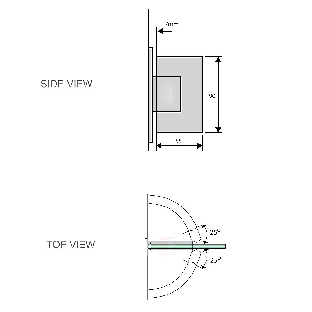 70cm Frameless Swing Bath Screen – Brushed Gold Hardware with Stainless steel hinge for Modern Bathrooms