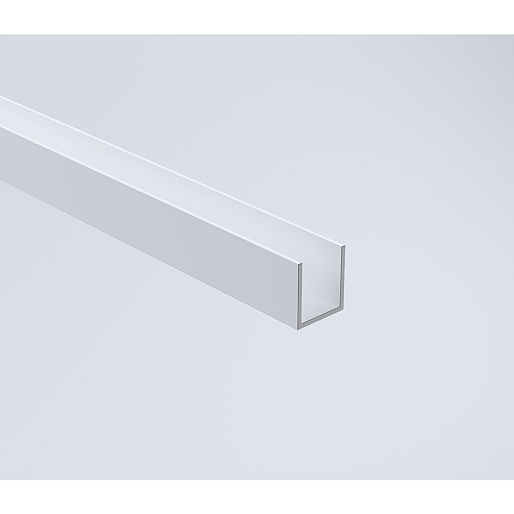 150cm Frameless Glass Sliding Shower Door with White Rail and Hardware