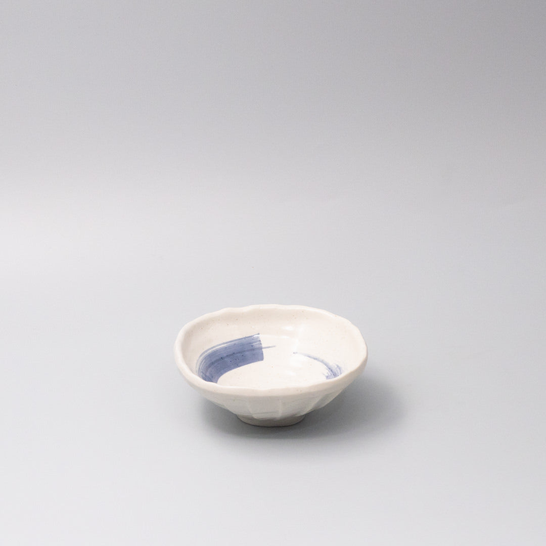 Bowl 14cm Blue Swirl Glaze Bowl 14cm Blue Swirl Glaze