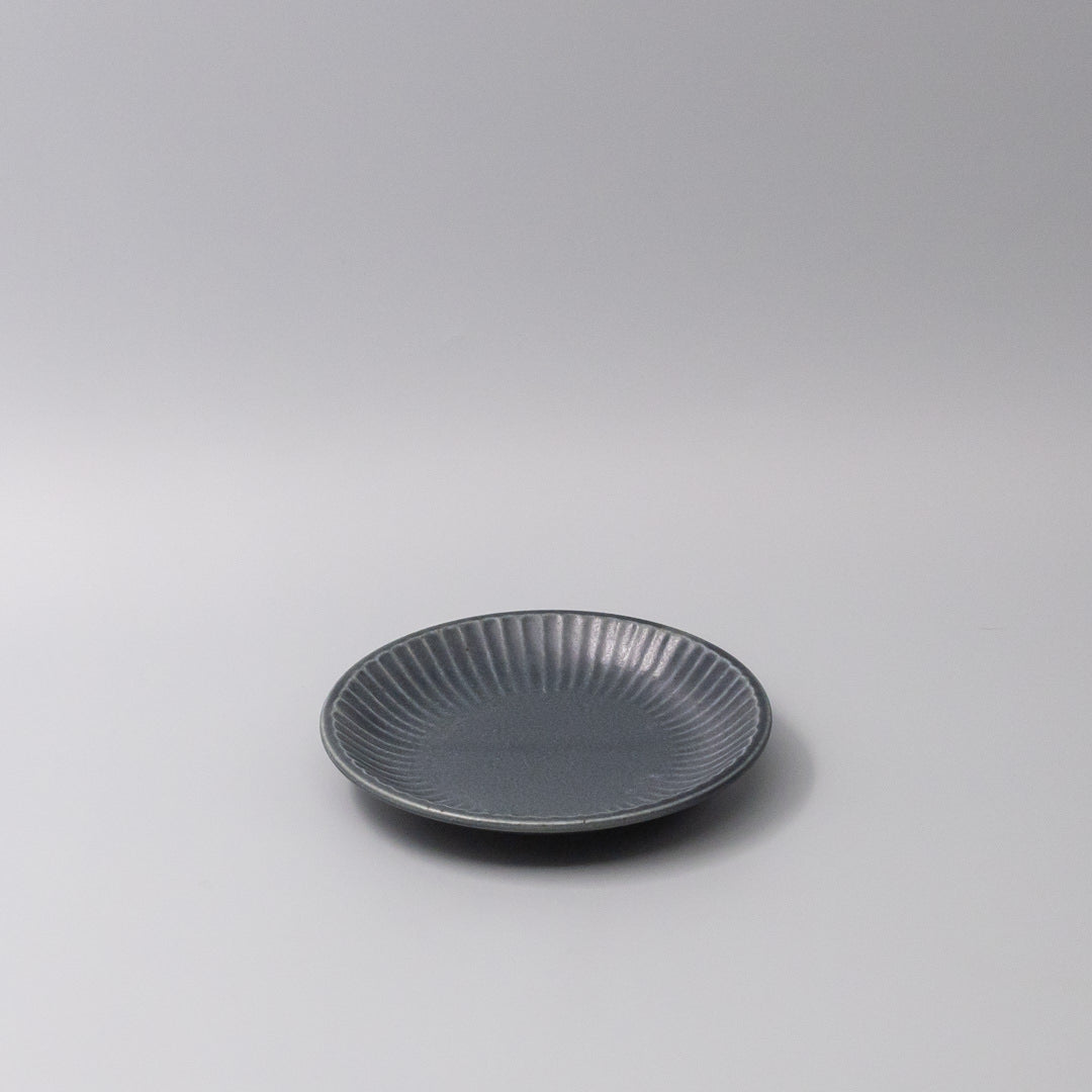Plate 15.5cm Sunburst Dark Navy Glaze Plate 15.5cm Sunburst Dark Navy Glaze