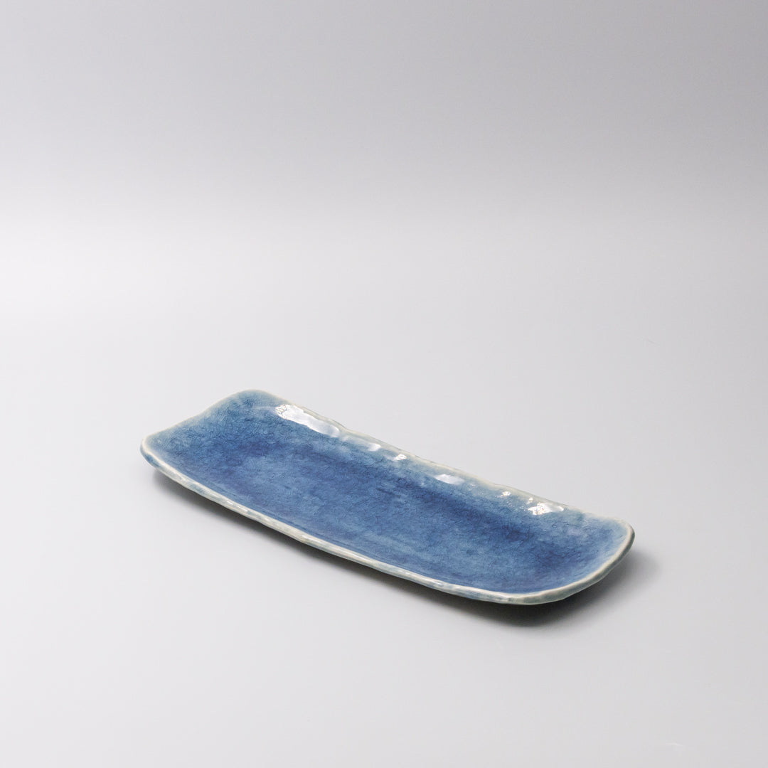 Plate Sashimi 31cm Amane Sapphire Glaze Plate Sashimi 31cm Amane Sapphire Glaze