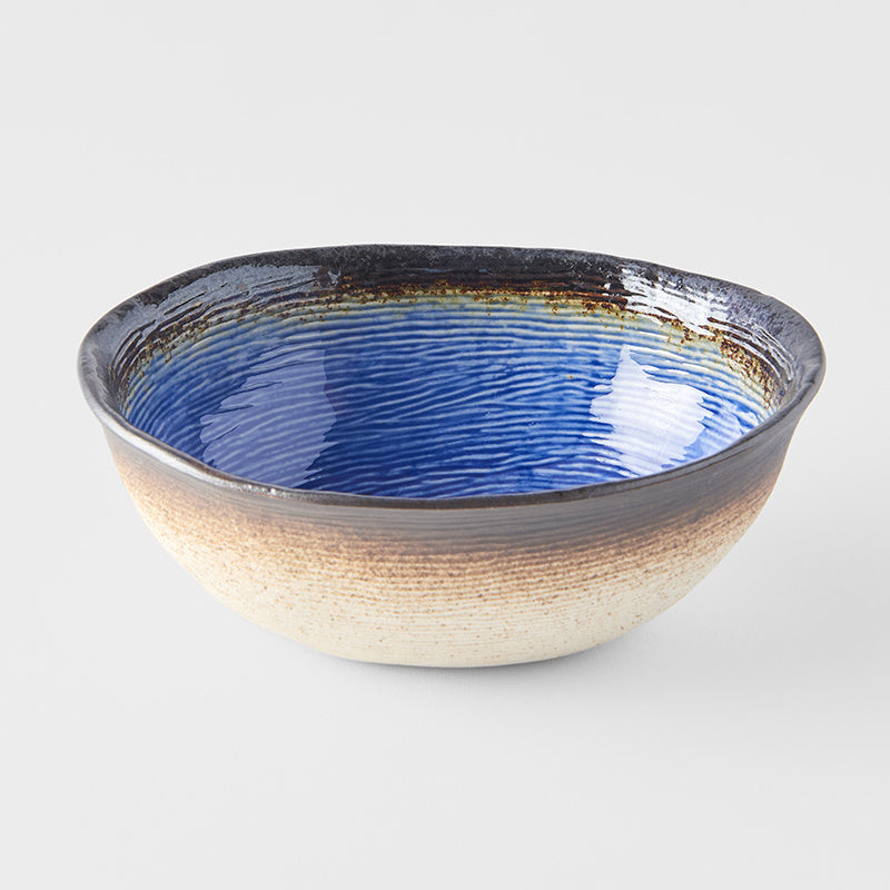 Bowl Oval 17x13cm Cobalt Blue Glaze Bowl Oval 17x13cm Cobalt Blue Glaze