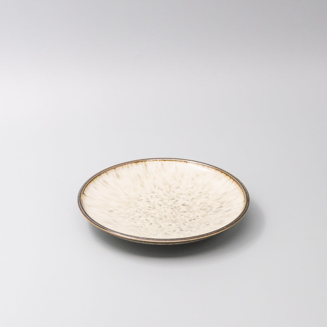 Side Plate 19cm Ivory Pearl Glaze Side Plate 19cm Ivory Pearl Glaze