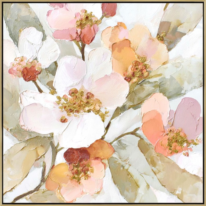 Monita Floral Framed Artwork 80cm Monita Floral Framed Artwork 80cm