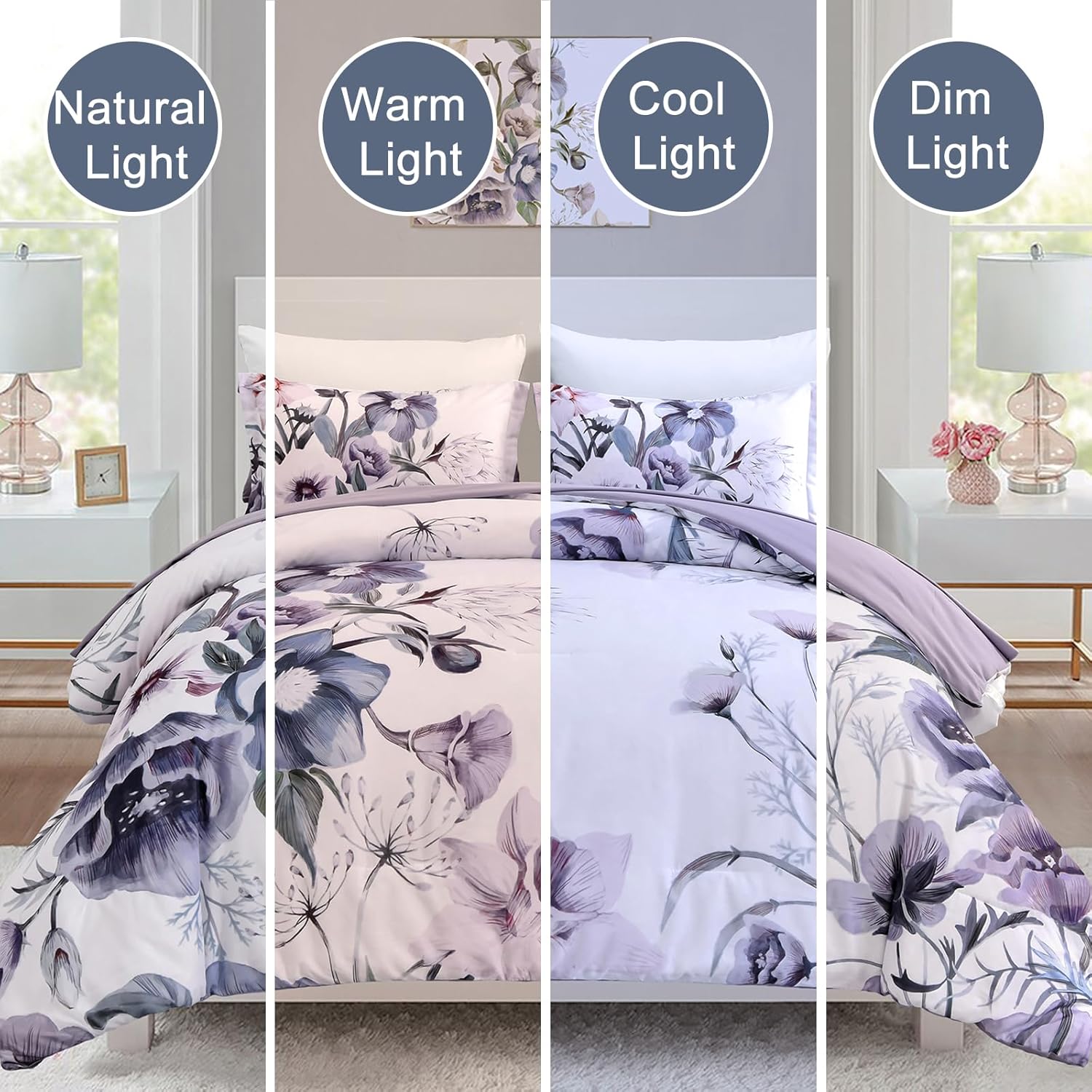 Floral Comforter Set