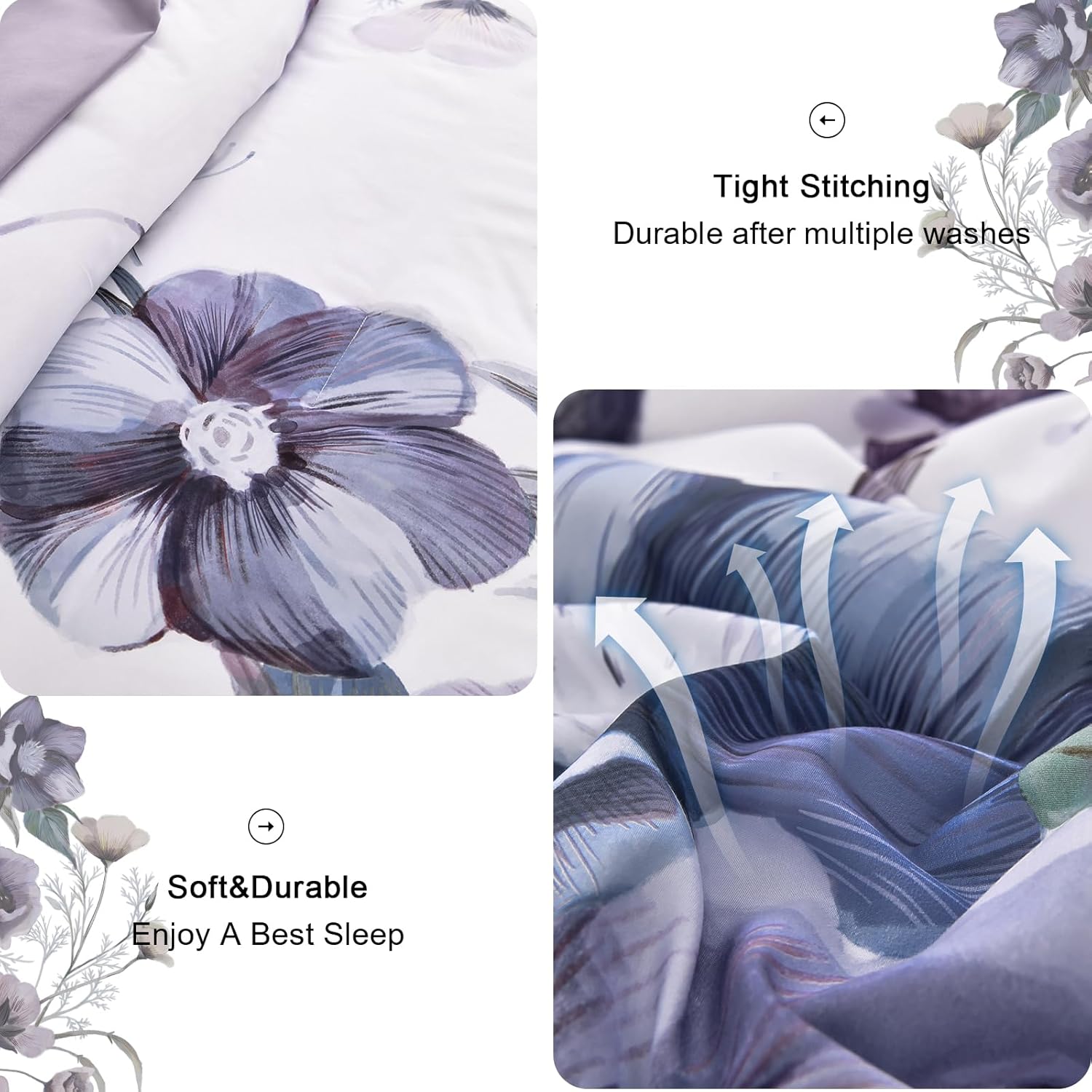 Floral Comforter Set