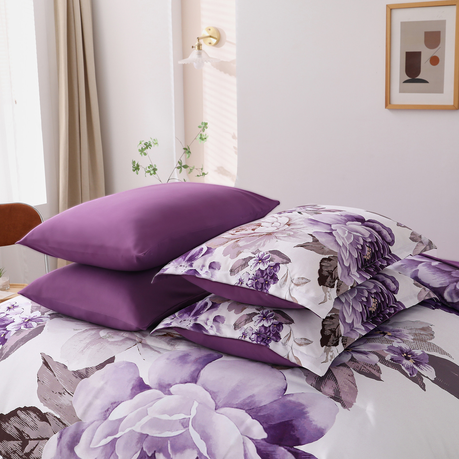 Elegant Floral Comforter Set