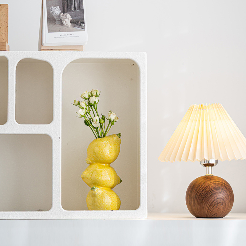 Lemon Nordic-Style Minimalist Fruit and Flower Vase - Modern Home Decor