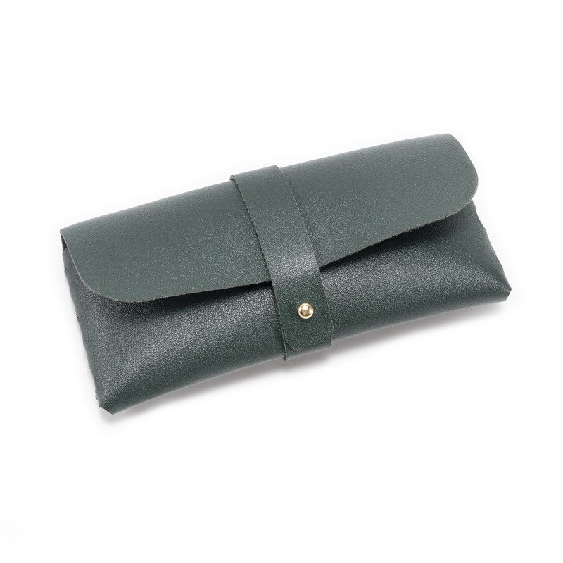 3-Pieces Green Chic & Sleek PU Leather Soft Eyeglass Case - Protective Pouch for Sunglasses & Reading Glasses 3-Pieces Green Chic & Sleek PU Leather Soft Eyeglass Case - Protective Pouch for Sunglasses & Reading Glasses