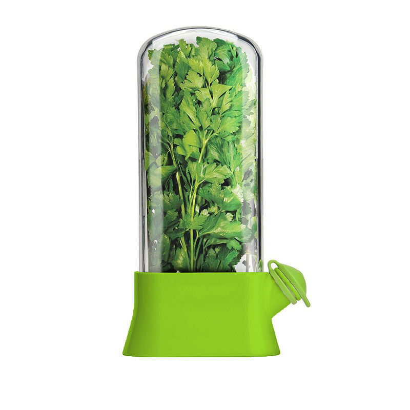 Green Fresh Herb Keeper & Saver - Refrigerator Pod to Extend the Life of Fresh Herbs Green Fresh Herb Keeper & Saver - Refrigerator Pod to Extend the Life of Fresh Herbs