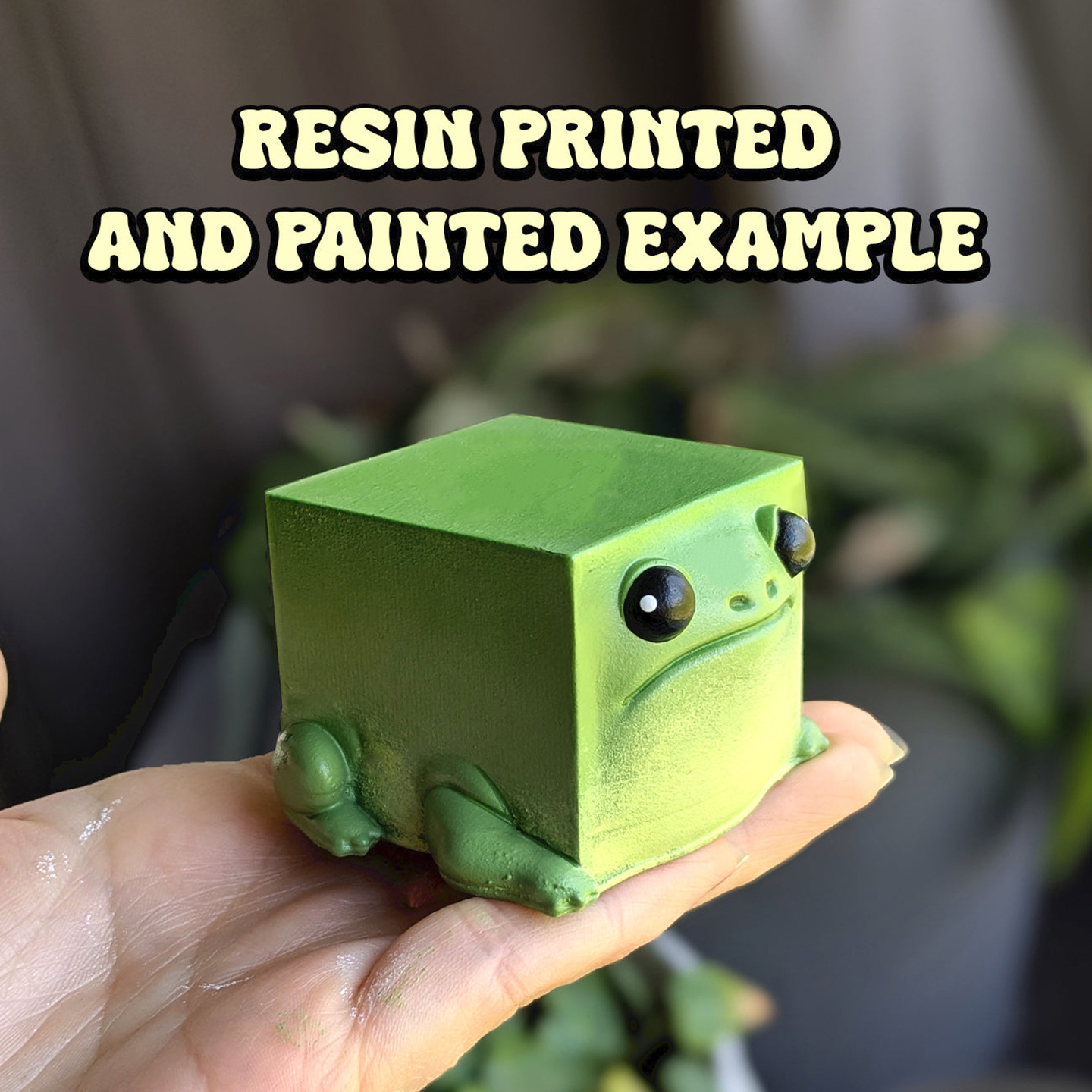 Adorable Ugly-Cute Frog Resin Figurine – 2-Pack Set for Desk