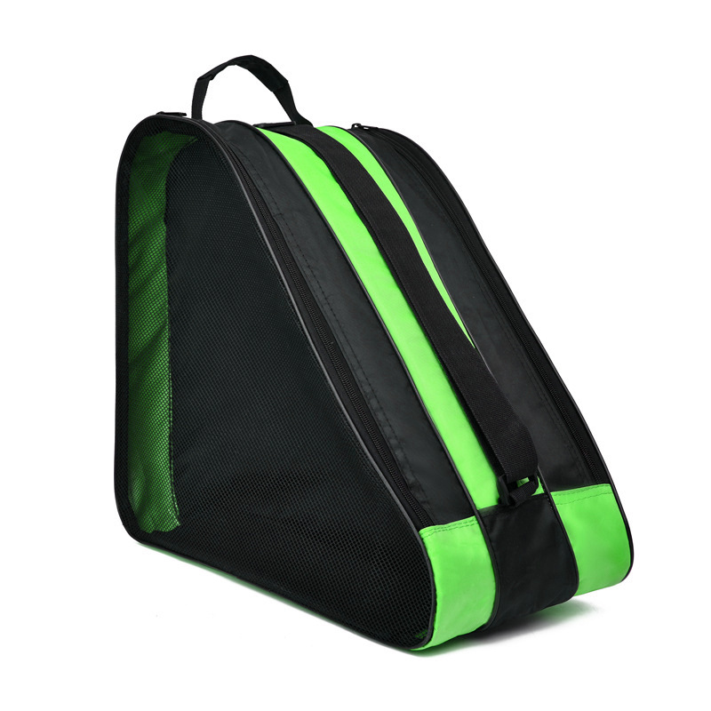 Green 3-Compartment Roller Skate Bag Breathable Mesh Ice Skate Carrier with Adjustable Shoulder Strap for Kids and Adults Australian Sports Accessories Green 3-Compartment Roller Skate Bag Breathable Mesh Ice Skate Carrier with Adjustable Shoulder Strap for Kids and Adults Australian Sports Accessories