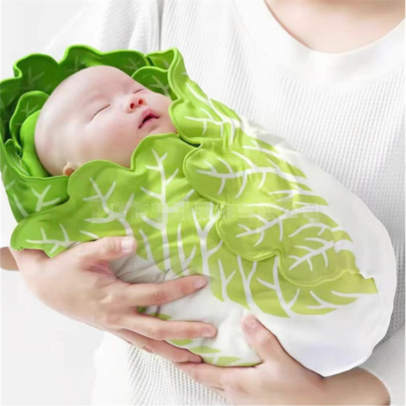 Cute Cabbage-Shaped Fleece Blanket – Fun and Cozy Throw for Naps
