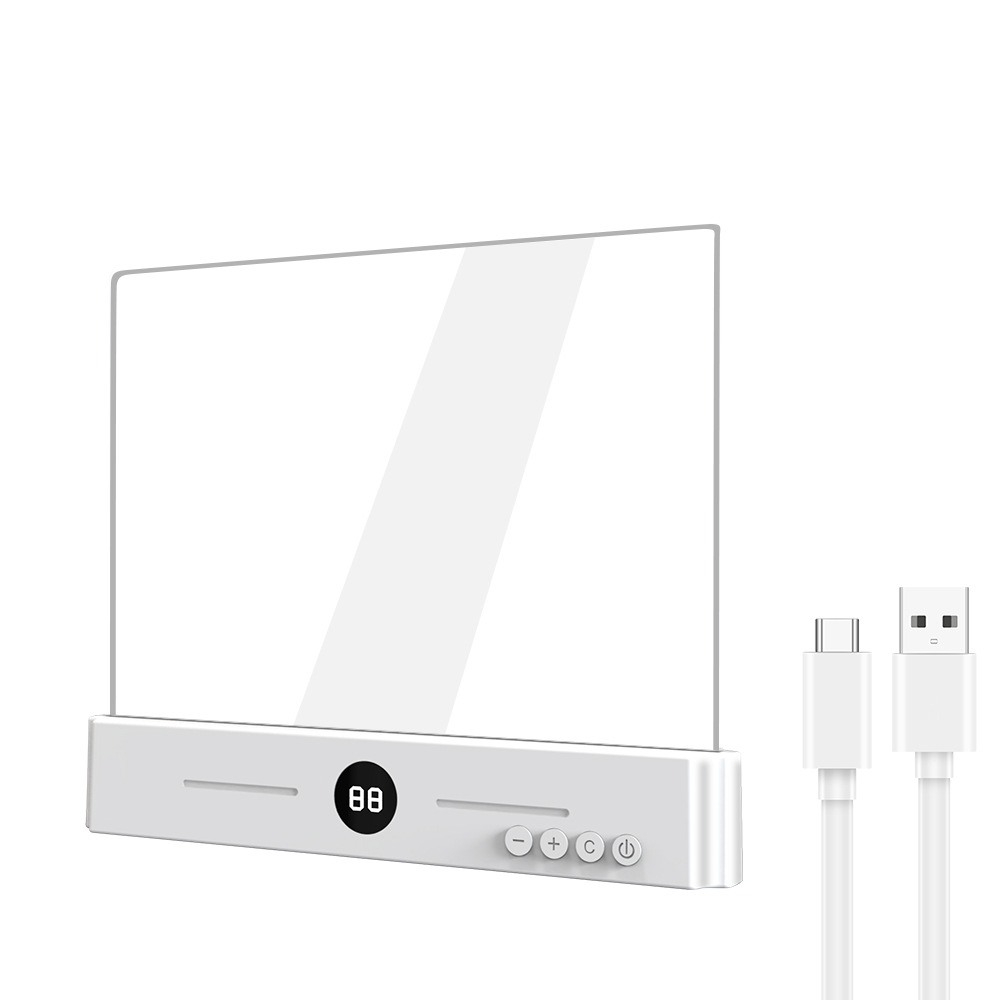 White LED Flat Panel Reading Light with 99m Timer 3 Color Modes Stepless Dimming Rechargeable Eye Protection Book Light for Bedside Dormitory Local Standard White LED Flat Panel Reading Light with 99m Timer 3 Color Modes Stepless Dimming Rechargeable Eye Protection Book Light for Bedside Dormitory Local Standard
