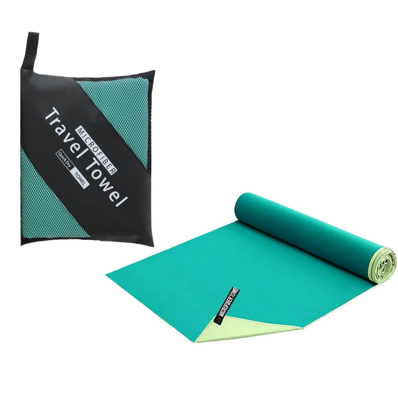 40×80CM and 76×152CM Ultra-Fine Microfiber Double-Sided Fleece Towel Set - Rapid Drying Travel & Fitness Essentials (Green) 40×80CM and 76×152CM Ultra-Fine Microfiber Double-Sided Fleece Towel Set - Rapid Drying Travel & Fitness Essentials (Green)