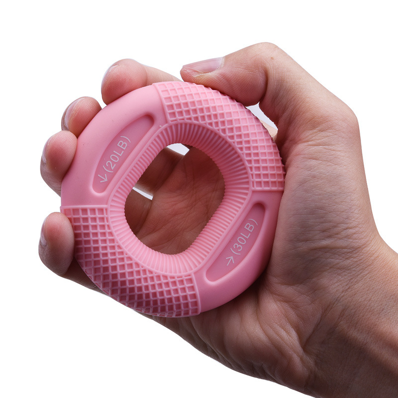 Pink 20/30LB 2-Pack Silicone Hand Grip Strengthener Rings - Dual-Resistance Finger Exerciser and Forearm Trainer for Muscle Recovery and Carpal Tunnel Prevention Pink 20/30LB 2-Pack Silicone Hand Grip Strengthener Rings - Dual-Resistance Finger Exerciser and Forearm Trainer for Muscle Recovery and Carpal Tunnel Prevention