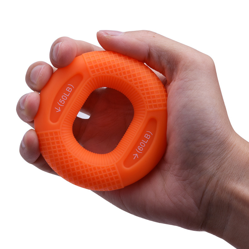 Orange 50/60LB 2-Pack Silicone Hand Grip Strengthener Rings - Dual-Resistance Finger Exerciser and Forearm Trainer for Muscle Recovery and Carpal Tunnel Prevention Orange 50/60LB 2-Pack Silicone Hand Grip Strengthener Rings - Dual-Resistance Finger Exerciser and Forearm Trainer for Muscle Recovery and Carpal Tunnel Prevention