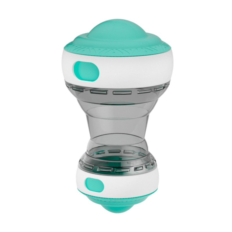 2-Pack green Interactive Feeder Toy for Dogs and Cats with Slow Feeding Design, Durable ABS Material – Ideal for Mental Stimulation and Healthy Eating Habits