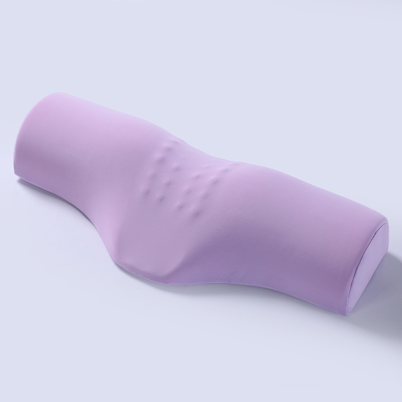 Purple Cervical Support Pillow – Memory Foam Core with Ergonomic Design for Neck Pain Relief and Deep Sleep(Ice Silk Style) Purple Cervical Support Pillow – Memory Foam Core with Ergonomic Design for Neck Pain Relief and Deep Sleep(Ice Silk Style)