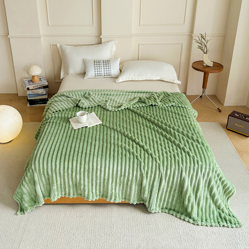 Green 230 x 200 CM Ultra-Soft Faux Rabbit Fur Plush Sofa Cushion & Bedding Blanket - Luxury Double-Sided Thickened Winter Fleece Green 230 x 200 CM Ultra-Soft Faux Rabbit Fur Plush Sofa Cushion & Bedding Blanket - Luxury Double-Sided Thickened Winter Fleece