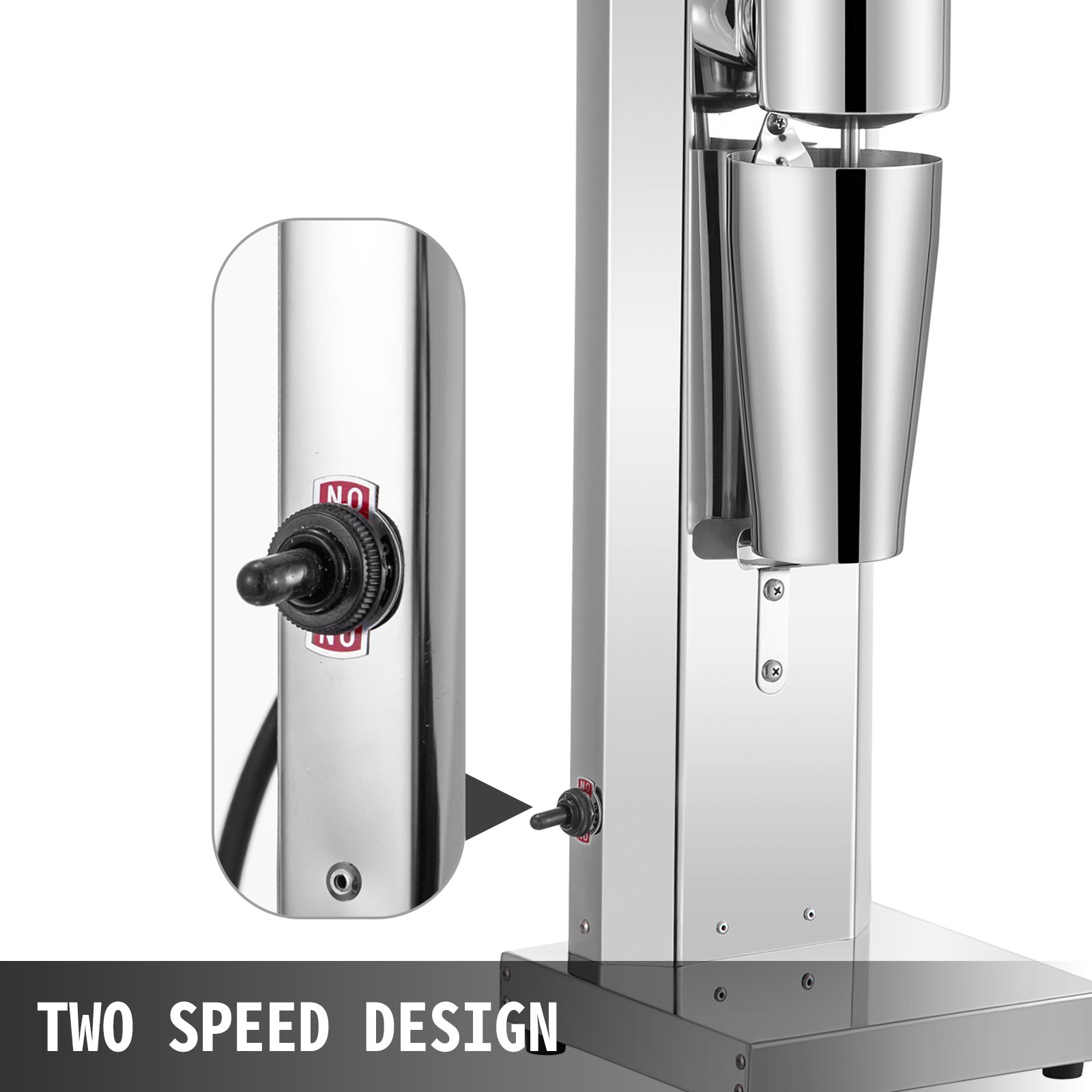 Vevor Milkshake Maker Kit, Electric Milkshake Maker, Stainless Steel Milkshake Machine