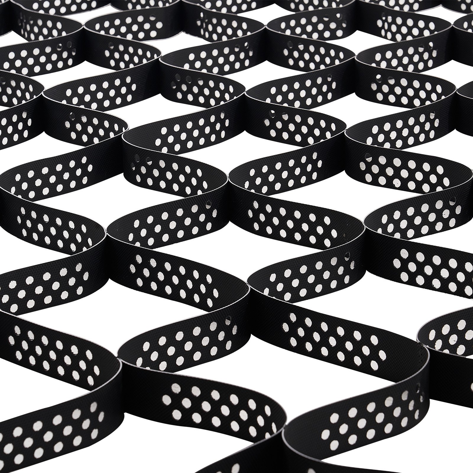 Gravel Grid, 2 Inch Depth, 32.81 x 9.84 FT / 10000 x 3000 mm, 1880 LBS Per Sq ft Grass Ground Retainer, Permeable Geo Grids Driveway Stabilization, for Garden, Patio, Walkway, RV Parking Slopes