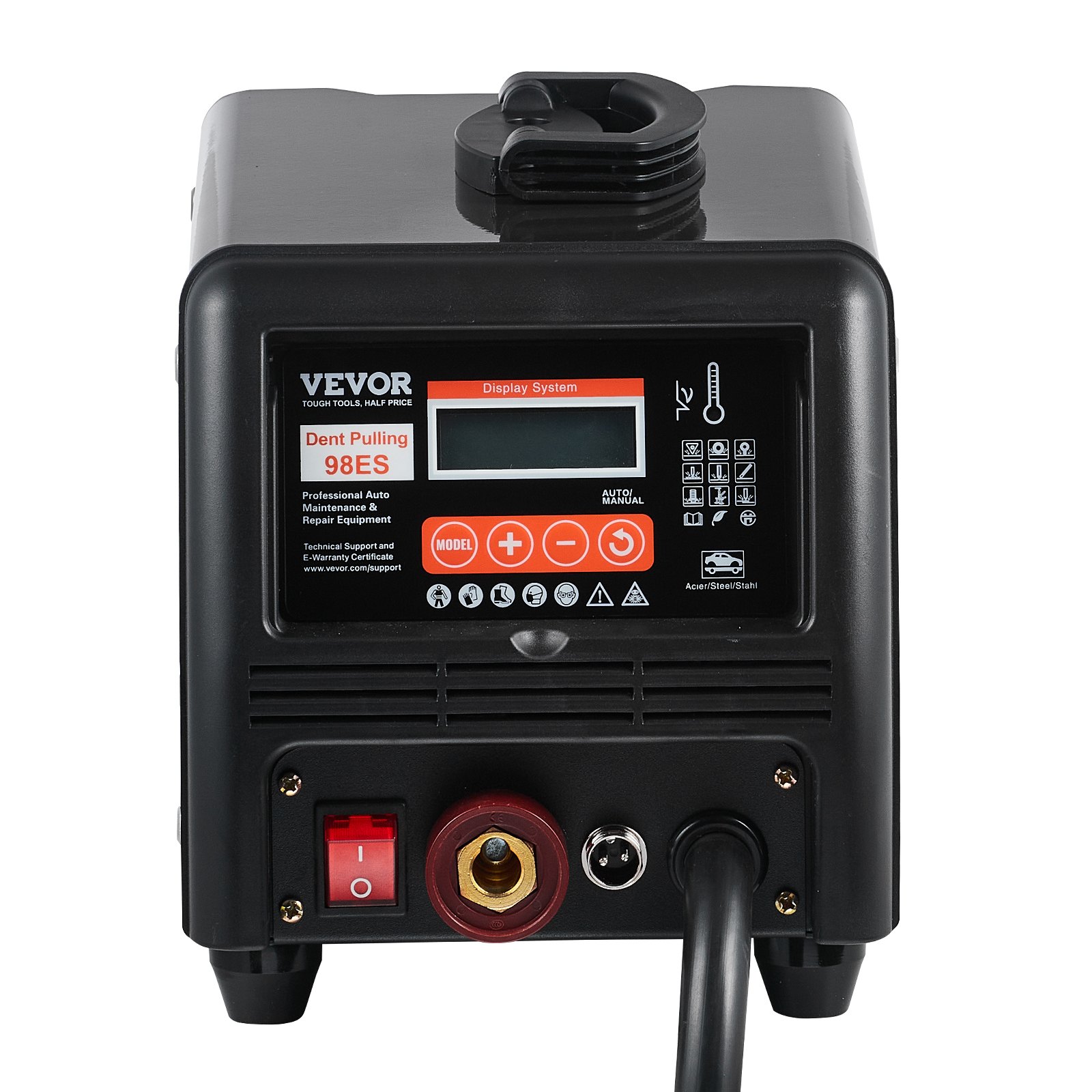 Stud Welder Dent Repair Kit, 3KW Spot Welder Dent Puller with Auto/Manual Welding & 9 Versatile Modes, Auto Body Spot Welding Dent Puller Machine for Car, Truck Dent Repair